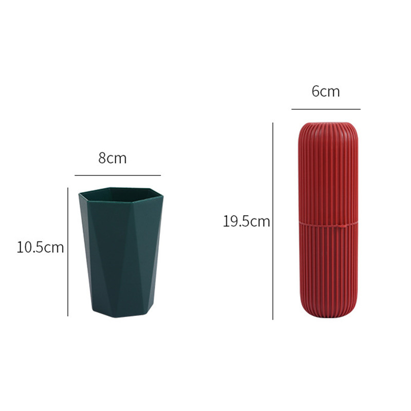 Kaasaskantav plastikust hambaharja hoiukarbi hoidik välistingimustes reisikorraldaja Matkamine Telkimine Kuristamistass Kodu Vannitoa tarvikud