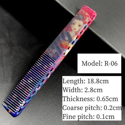 Pieptene pentru frizer Salon de coafura Par lung femei Barbati Cap plat Piepteni pentru coafura Coafura Instrumente profesionale de styling Perie de coafura