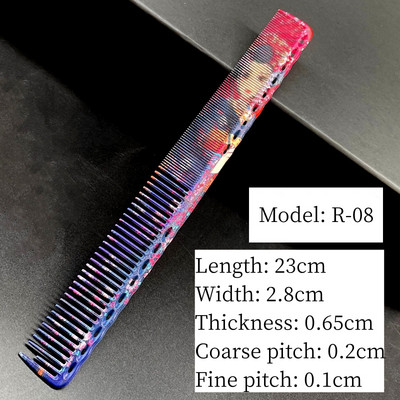 Pieptene pentru frizer Salon de coafura Par lung femei Barbati Cap plat Piepteni pentru coafura Coafura Instrumente profesionale de styling Perie de coafura