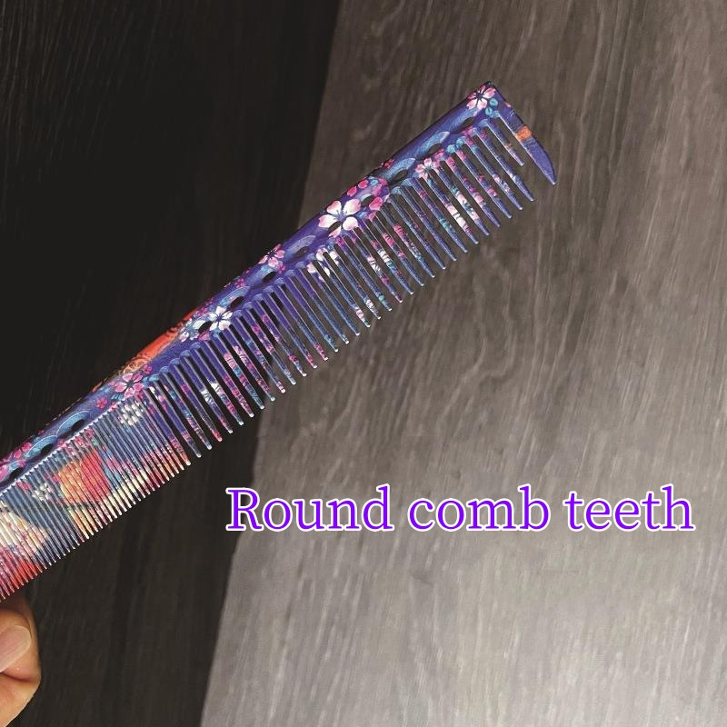 Pieptene pentru frizer Salon de coafura Par lung femei Barbati Cap plat Piepteni pentru coafura Coafura Instrumente profesionale de styling Perie de coafura