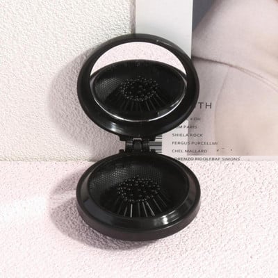 Kokkupandav õhkpadi väikesed kammid Kaasaskantav kõik-ühes komplekt Kaks ühes kammi koos peegliga kaasaskantava õhkpadjaga kammi stiilitööriistad