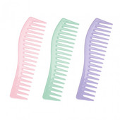 Karščiui atsparios šalinimo šukos ilgiems šlapiems plaukams Garbanotiems plaukams plačių dantų šukos