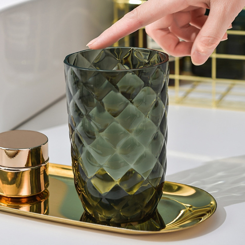 Kelioniniai nešiojami plastikiniai burnos plovimo puodeliai Pradžia Viešbutis Dantų šepetėlio laikiklis Burnos skalavimo skysčio laikymo puodeliai Vonios kambarys