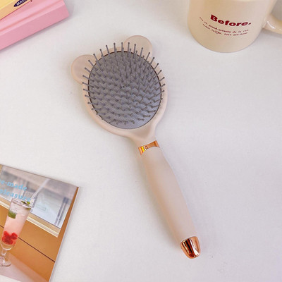 1db Légzsák Antisztatikus Hajkefe Fejbőr Masszázs Fésűs Hajkefe Női Nedves göndör Detangle Fésű Szalon Fodrász Styling Eszközök