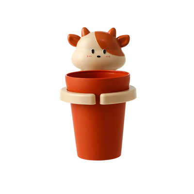 Cartoon Mouthwash Cups Cute Kitten Dog Dinosaur Thickened Pp Material Wash Cup Θήκη οδοντόβουρτσας για ταξίδι καθαρισμού μπάνιου
