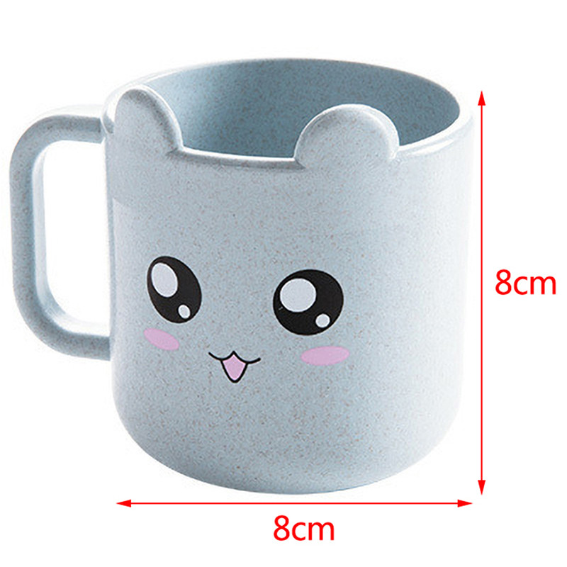 Cartoon Mouthwash Cups Cute Kitten Dog Dinosaur Thickened Pp Material Wash Cup Θήκη οδοντόβουρτσας για ταξίδι καθαρισμού μπάνιου