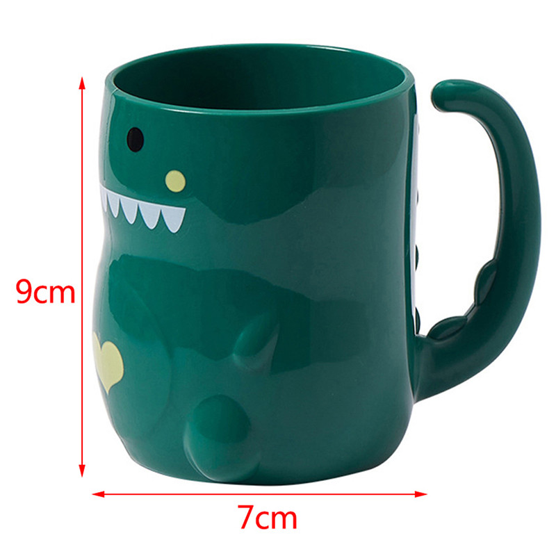 Cartoon Mouthwash Cups Cute Kitten Dog Dinosaur Thickened Pp Material Wash Cup Θήκη οδοντόβουρτσας για ταξίδι καθαρισμού μπάνιου