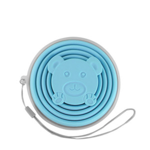 Silikonska sklopiva šalica za vodu za putovanja na otvorenom Prijenosna sportska šalica za vodu sa šalicom za ispiranje usta Pribor za putovanja Ležerna šalica