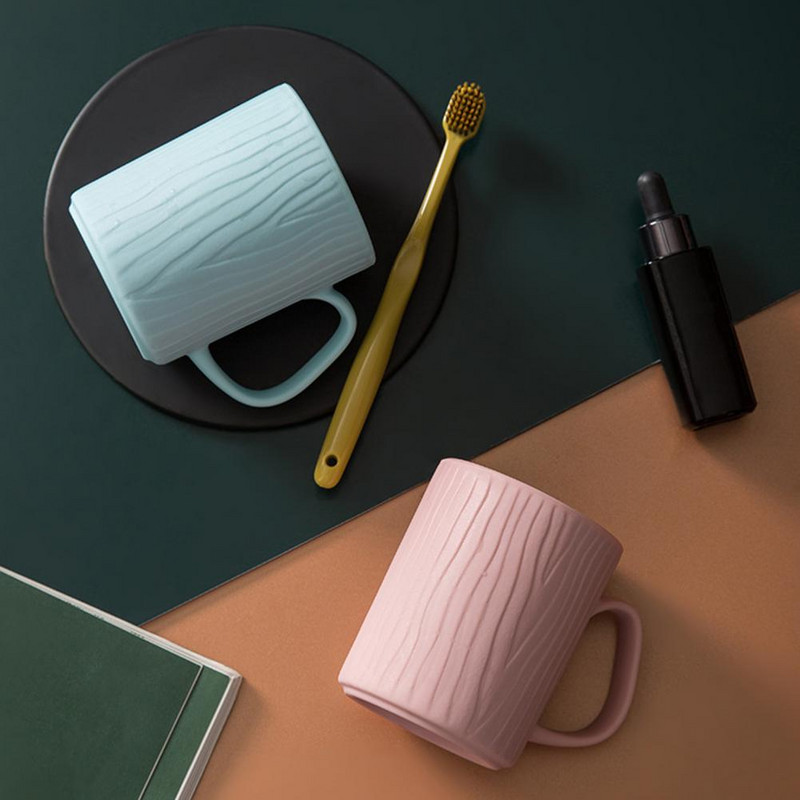 Fogkefés csésze Praktikus kontraszt színű, sima él a mindennapi élethez.