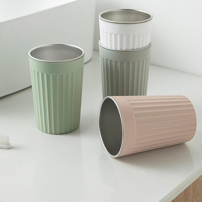 Wash Cups Οδοντόβουρτσα Κυπέλλου Πολυλειτουργική κούπα PP Σιταρένιο Θήκη βούρτσας οδοντόβουρτσας πλύσης Αξεσουάρ μπάνιου σπιτιού 2023 Νέο