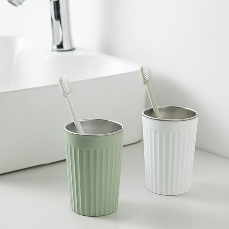 Wash Cups Οδοντόβουρτσα Κυπέλλου Πολυλειτουργική κούπα PP Σιταρένιο Θήκη βούρτσας οδοντόβουρτσας πλύσης Αξεσουάρ μπάνιου σπιτιού 2023 Νέο
