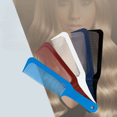 Επαγγελματική χτένα κούρεμα μαλλιών Αντιστατική χτένα κουρεύματος Κουρέας χτένα κοπής κομμωτήριο Επίπεδες χτένες Ανδρικό styling μαλλιών