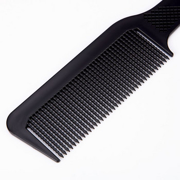 Професионален гребен за подстригване Гребен за машинка за подстригване Антистатичен бръснарски гребен за подстригване Фризьорски плоски гребени Мъжки стайлинг на коса