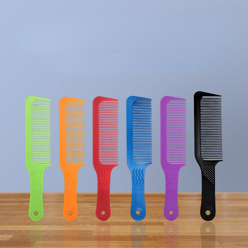Επαγγελματική χτένα κούρεμα μαλλιών Αντιστατική χτένα κουρεύματος Κουρέας χτένα κοπής κομμωτήριο Επίπεδες χτένες Ανδρικό styling μαλλιών
