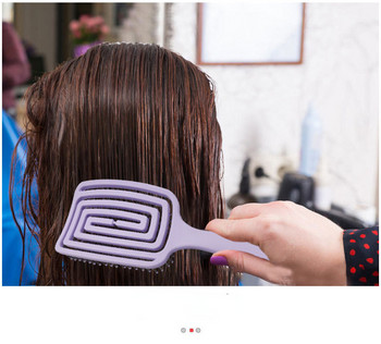 Φορητό μασάζ περιποίησης μαλλιών Αερόσακος που ξεμπερδεύει αντιστατική χτένα χταποδιού χτένα Εργαλεία κομμωτικής Χτένα μακιγιάζ
