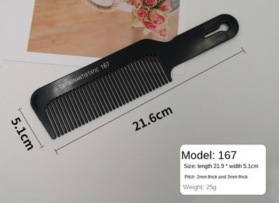 Mitme stiiliga naiste märgade ja kuivade lokkis juuksehari juuksuri kamm Jämedad laiad naelad Hambasalong Värvimine Stiilitööriistade hulgimüük
