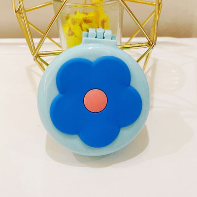 Ξύλινο χαριτωμένο πτυσσόμενο με καθρέφτη μακιγιάζ νεράιδα φορητό μαξιλάρι αέρα κεφαλής μασάζ καρτούν πλαστικός αερόσακος μικρή χτένα