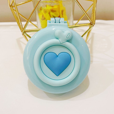 Ξύλινο χαριτωμένο πτυσσόμενο με καθρέφτη μακιγιάζ νεράιδα φορητό μαξιλάρι αέρα κεφαλής μασάζ καρτούν πλαστικός αερόσακος μικρή χτένα