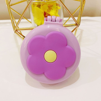 Ξύλινο χαριτωμένο πτυσσόμενο με καθρέφτη μακιγιάζ νεράιδα φορητό μαξιλάρι αέρα κεφαλής μασάζ καρτούν πλαστικός αερόσακος μικρή χτένα