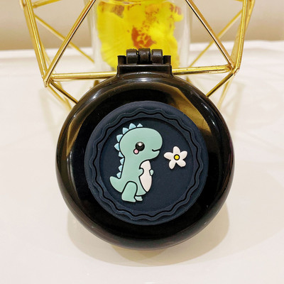 Ξύλινο χαριτωμένο πτυσσόμενο με καθρέφτη μακιγιάζ νεράιδα φορητό μαξιλάρι αέρα κεφαλής μασάζ καρτούν πλαστικός αερόσακος μικρή χτένα