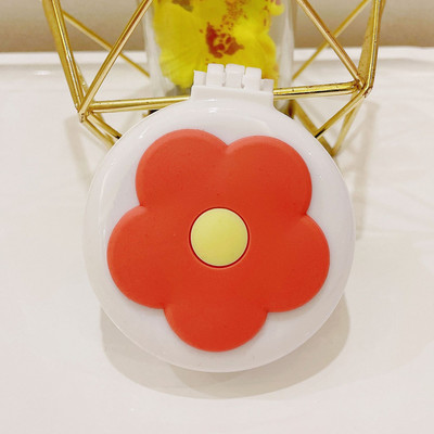 Ξύλινο χαριτωμένο πτυσσόμενο με καθρέφτη μακιγιάζ νεράιδα φορητό μαξιλάρι αέρα κεφαλής μασάζ καρτούν πλαστικός αερόσακος μικρή χτένα