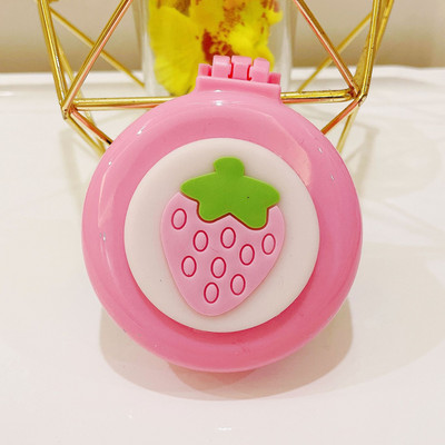 Ξύλινο χαριτωμένο πτυσσόμενο με καθρέφτη μακιγιάζ νεράιδα φορητό μαξιλάρι αέρα κεφαλής μασάζ καρτούν πλαστικός αερόσακος μικρή χτένα