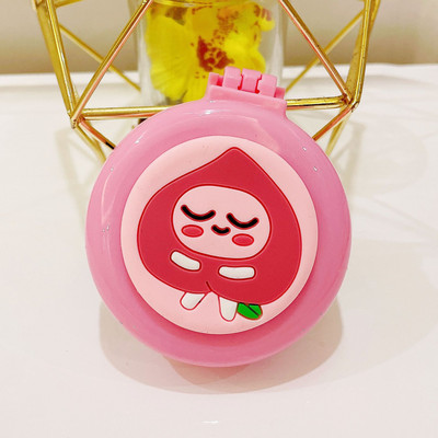 Ξύλινο χαριτωμένο πτυσσόμενο με καθρέφτη μακιγιάζ νεράιδα φορητό μαξιλάρι αέρα κεφαλής μασάζ καρτούν πλαστικός αερόσακος μικρή χτένα