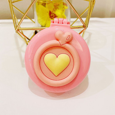 Ξύλινο χαριτωμένο πτυσσόμενο με καθρέφτη μακιγιάζ νεράιδα φορητό μαξιλάρι αέρα κεφαλής μασάζ καρτούν πλαστικός αερόσακος μικρή χτένα