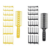 Hajvágó szett kétoldalas fésűvel és 7 fodrászvezetővel