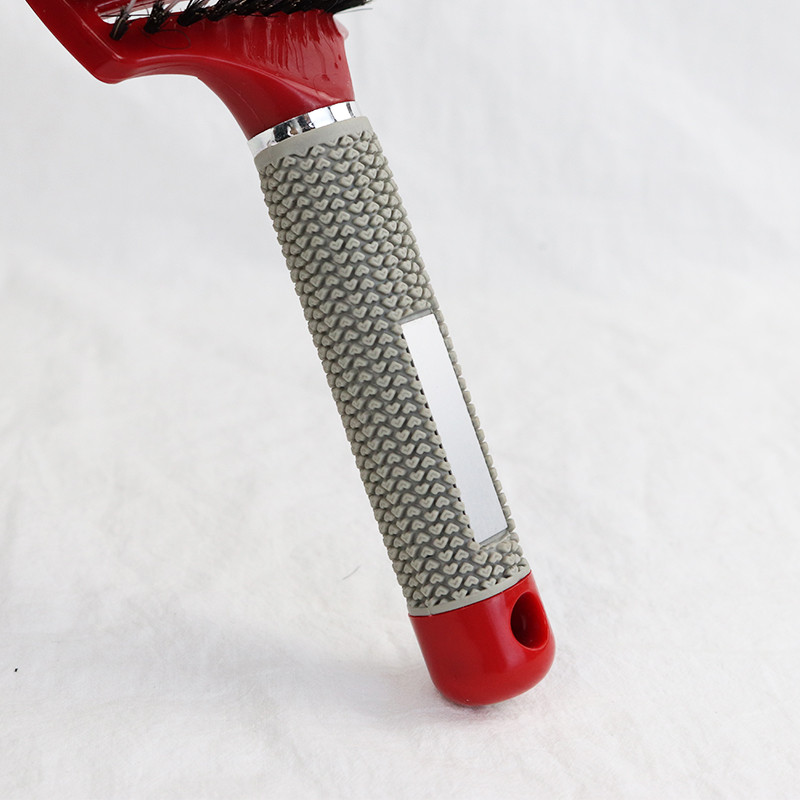 Kućna uporaba Zakrivljena četka za kosu od veprove mokre kovrčave četke za raščešljavanje kose Za žene Muškarci Frizeri Češalj za oblikovanje kose za masažu vlasišta