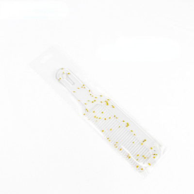 Kirpyklos šukos Naujos kelių spalvų minimalistinės juodos plastikinės šukos tankios danties stumiamosios briaunos plokščios plaukų salono formavimo šukos