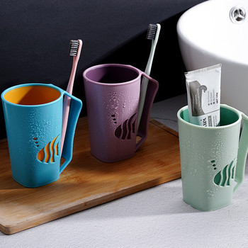 Creative Nordic Travel Чаша за добро утро Екологичен PP материал Чаши за вода Държач за четка за зъби Чаша за миене на зъби Баня