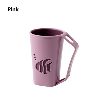 Creative Nordic Travel Good Morning Cup Keskkonnasõbralik PP materjal Veetopsid Hambaharja hoidik Pesu hambakruus Vannituba