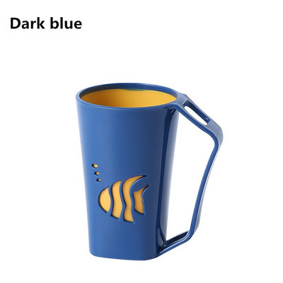 Creative Nordic Travel Good Morning Cup Keskkonnasõbralik PP materjal Veetopsid Hambaharja hoidik Pesu hambakruus Vannituba