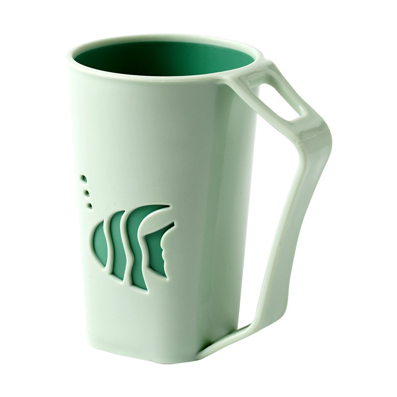 Creative Nordic Travel Good Morning Cup Keskkonnasõbralik PP materjal Veetopsid Hambaharja hoidik Pesu hambakruus Vannituba