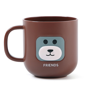 Mouthwash Cup Home Children Cartoon Cute Tooth Brushing Cup Creative Simple Ins Wind Plastic Cup