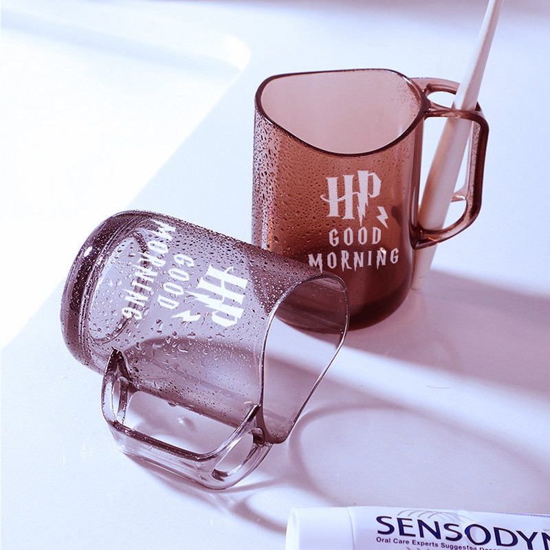 Labas rytas dantų šepetėlio laikiklio puodelis Dantų pastos laikiklis Vonios kambario puodelis Vaikiškas dantų šepetėlio puodelis Vaikų gimtadienio dovana