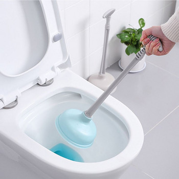 1 τεμ. Λαστιχένιο έμβολο τουαλέτας Βούλωμα Αφαίρεση εργαλείου Καθαριστικό σωλήνα τουαλέτας Μη βουλωμένο εργαλείο για μπάνιο νιπτήρα κουζίνας Μπανιέρα ντους αποχέτευσης