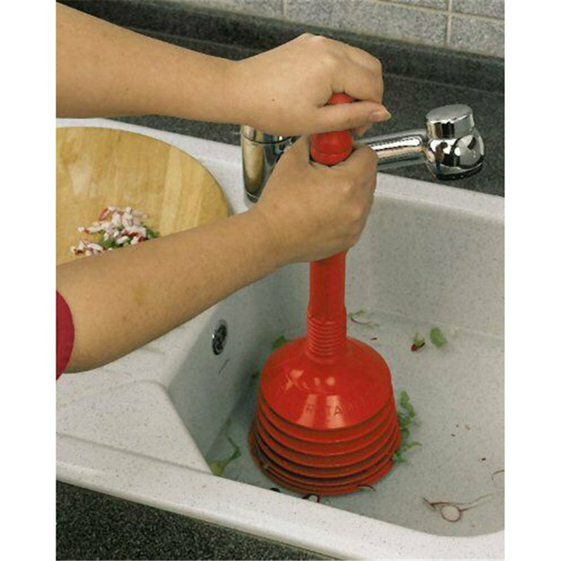 Dren Buster WC-valamu ummistus Võimas imemise eemaldaja kummist kolvi blokeeringust vabastaja