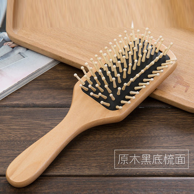 Puidust õhkpadi massaažikamm mõla padi juuste väljalangemise vastu massaažihari juuksehari kamm juuksepeanaha mõla juuksehari bambuskamm