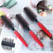 Nouă perie rotundă profesională din plastic în spirală Pieptene pentru păr creț Coafura masaj Perie pentru coafură Perie pentru coafură Perie pentru păr