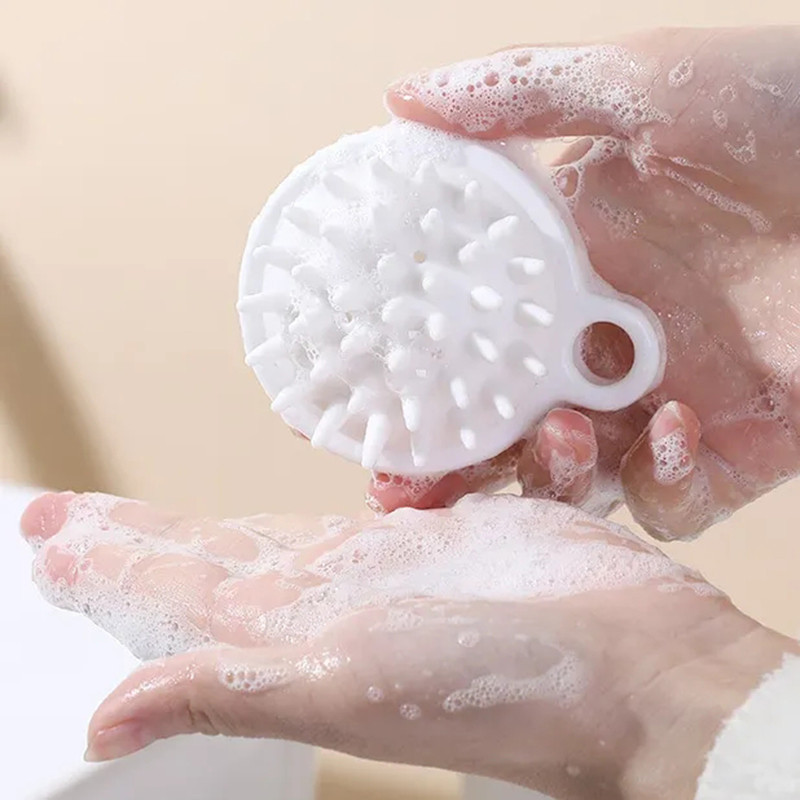 1tk Peanaha massaažikam Pehme Silikoon šampoon Hari Juuksepesu Kamm Vann Keha Dušš Juuksehari Salongi Juuksuritööriist