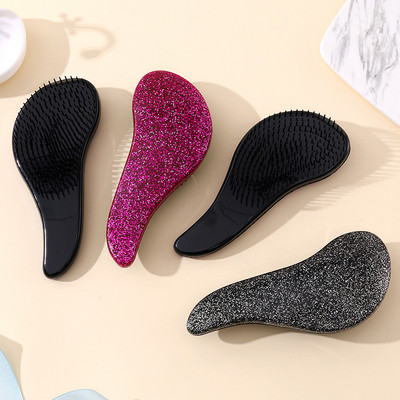Starry Sky Magic Detangling Small Hair Comb Matu Suka Profesionāla galvas masāžas Salons Veidošanas Pieradināšanas rīks Curly Girl matu birste