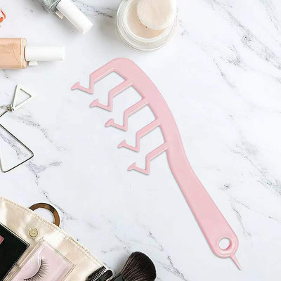 Prirodno pahuljasti češalj za oblikovanje kose u obliku slova Z Ženski češalj za djevojke sa širokim zubima Češalj za profesionalne frizerske salone