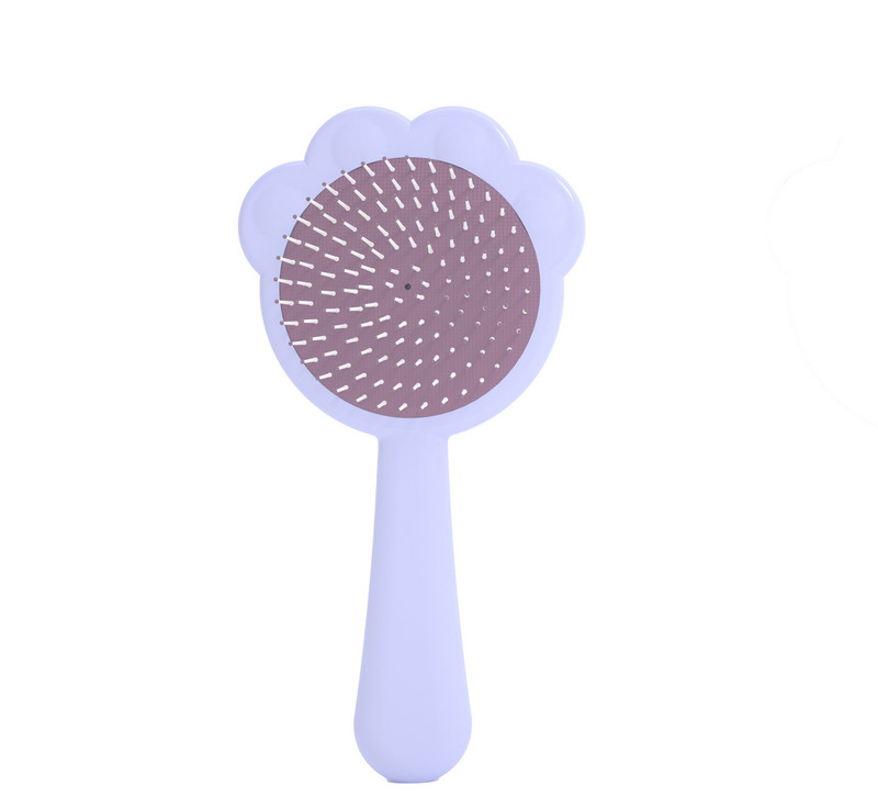 Roztomilý mačací labkový airbag mini hrebeň na vlasy masáž hlavy antistatický salón stylingové príslušenstvo mokré a suché detské dievčenské hrebeňové vlasy