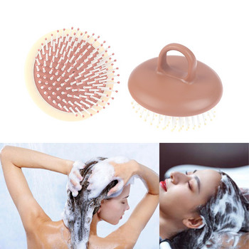 Spa Slimming Hair Clean Brush Hair Washing Hair Χτένι Μασάζ Κεφαλής Μασάζ Κεφαλής Μασάζ Φορητές νέες μαλακές χτένες φροντίδας υγείας από σιλικόνη