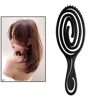 Αεριζόμενη βούρτσα μαλλιών Hair Detangler Μασάζ για το τριχωτό της κεφαλής για κομμωτή κουρέα
