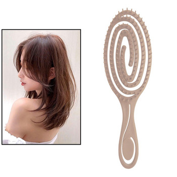 Вентилирана четка за коса Разплитане на коса Гребен за масаж на скалпа за фризьорски бръснар