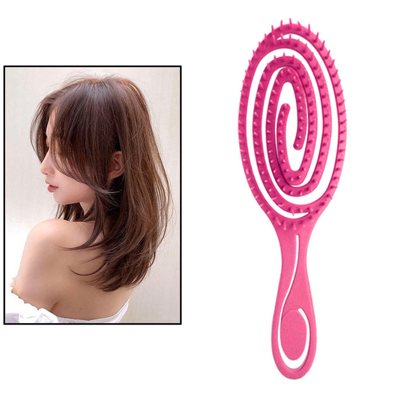 Ventiliuojamas plaukų šepetys Plaukų detangler galvos odos masažo šukos, skirtos kirpėjui