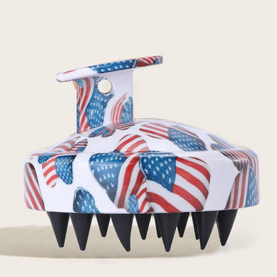 Masseerija šampoonihari, käsitsi peanaha massaažihari, pehme ränikarbiga harjastab peanahka, koorib ja eemaldab